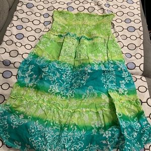 Babydoll Fit Strapless Shirt 💚